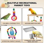 Wooden Bird Play Stand - Hình 3